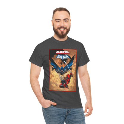 Deadpool & Batman T-Shirt - Greg Capullo Art - DC & Marvel Comics - Crossover - Slade Wilson, Bruce Wayne - 2025