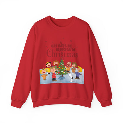 A Charlie Brown Christmas Crewneck Sweatshirt - Snoopy, Lucy, Linus, Sally, Schroeder