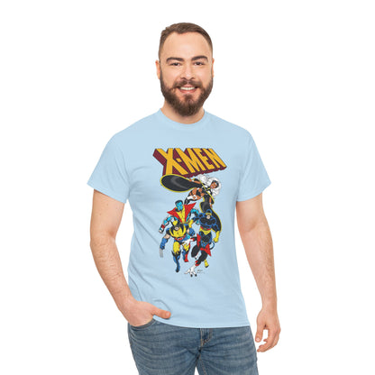 X-Men T-Shirt - John Byrne Art - Wolverine, Storm, Cyclops, Colossus, Nightcrawler - Marvel Comics Mutants