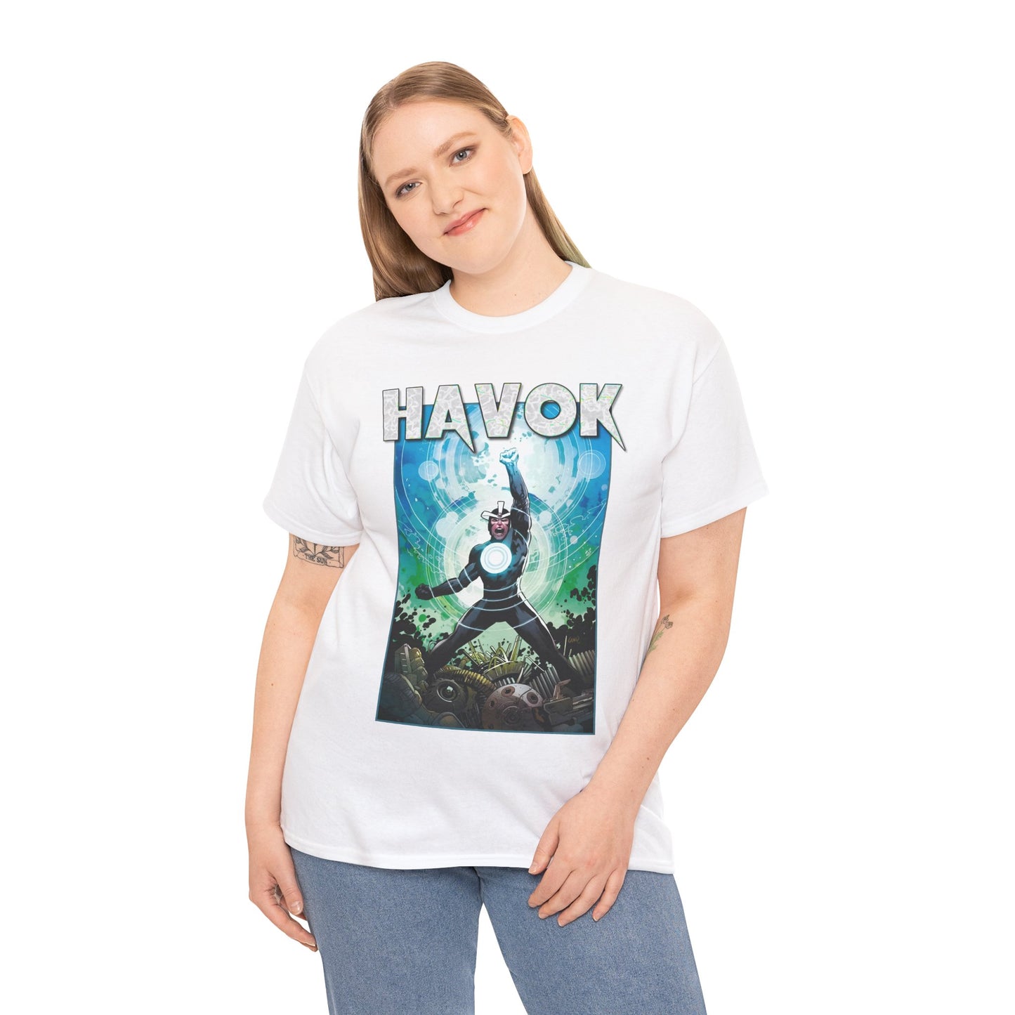 Havok T-Shirt - Greg Land Art - Alex Summers - X-Men, X-Factor Member & Leader - Mutant Hero - Brother to Scott Summers, Cyclops - Marvel Comics