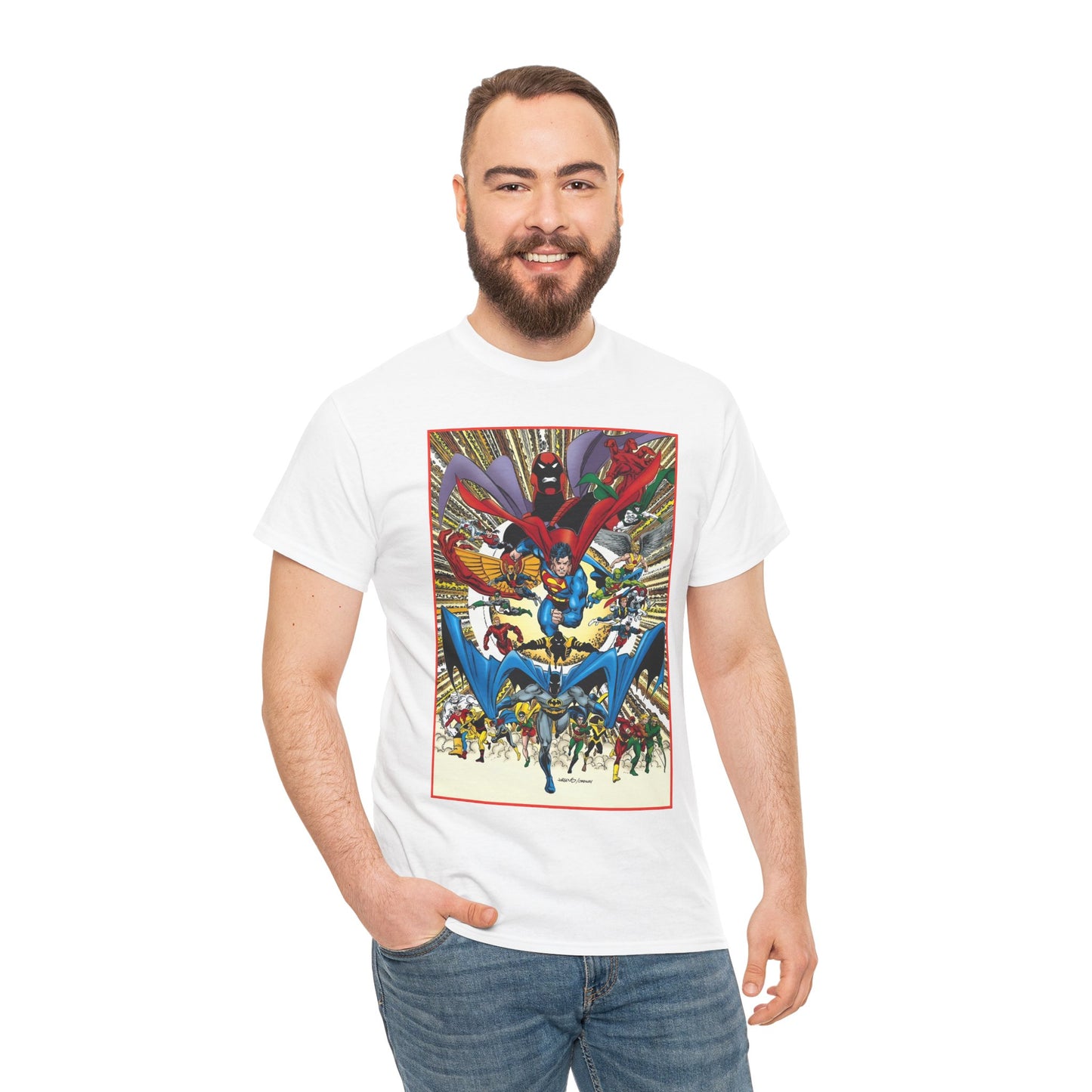 Zero Hour T-Shirt - Dan Jurgens Art - DC Comics