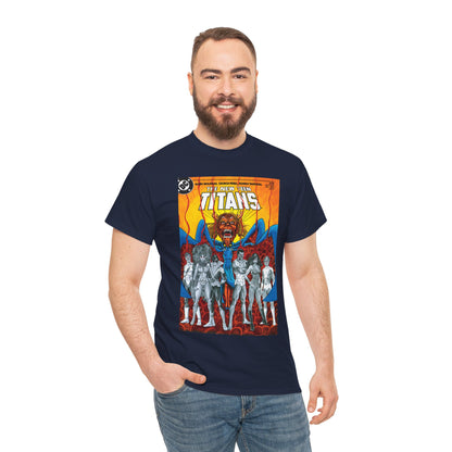 New Teen Titans #4 T-Shirt - George Perez Art - Trigon the Terrible - DC Comics