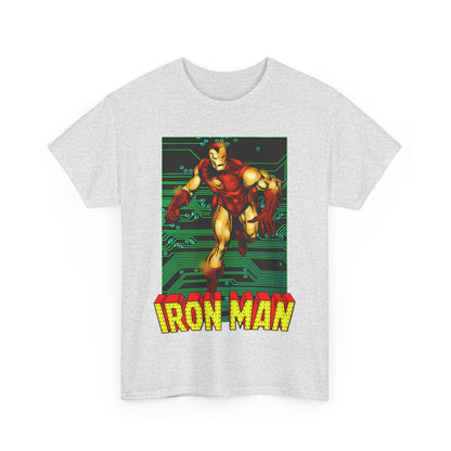 Iron Man T-Shirt - John Byrne Art - Tony Stark, Stark Industries - Avengers Member & Leader - Marvel Comics Armored Hero