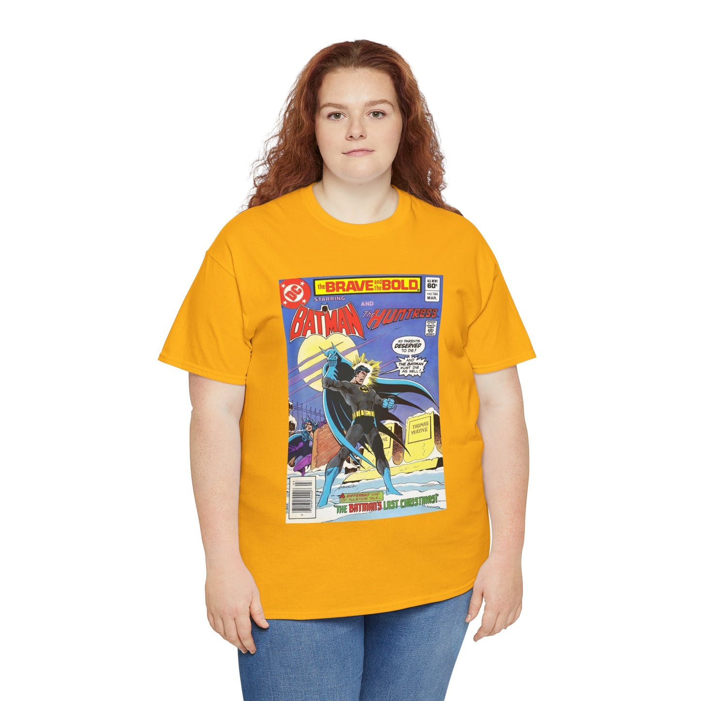 Brave & the Bold #184 T-Shirt - Batman & Earth-2 Huntress - DC Comics