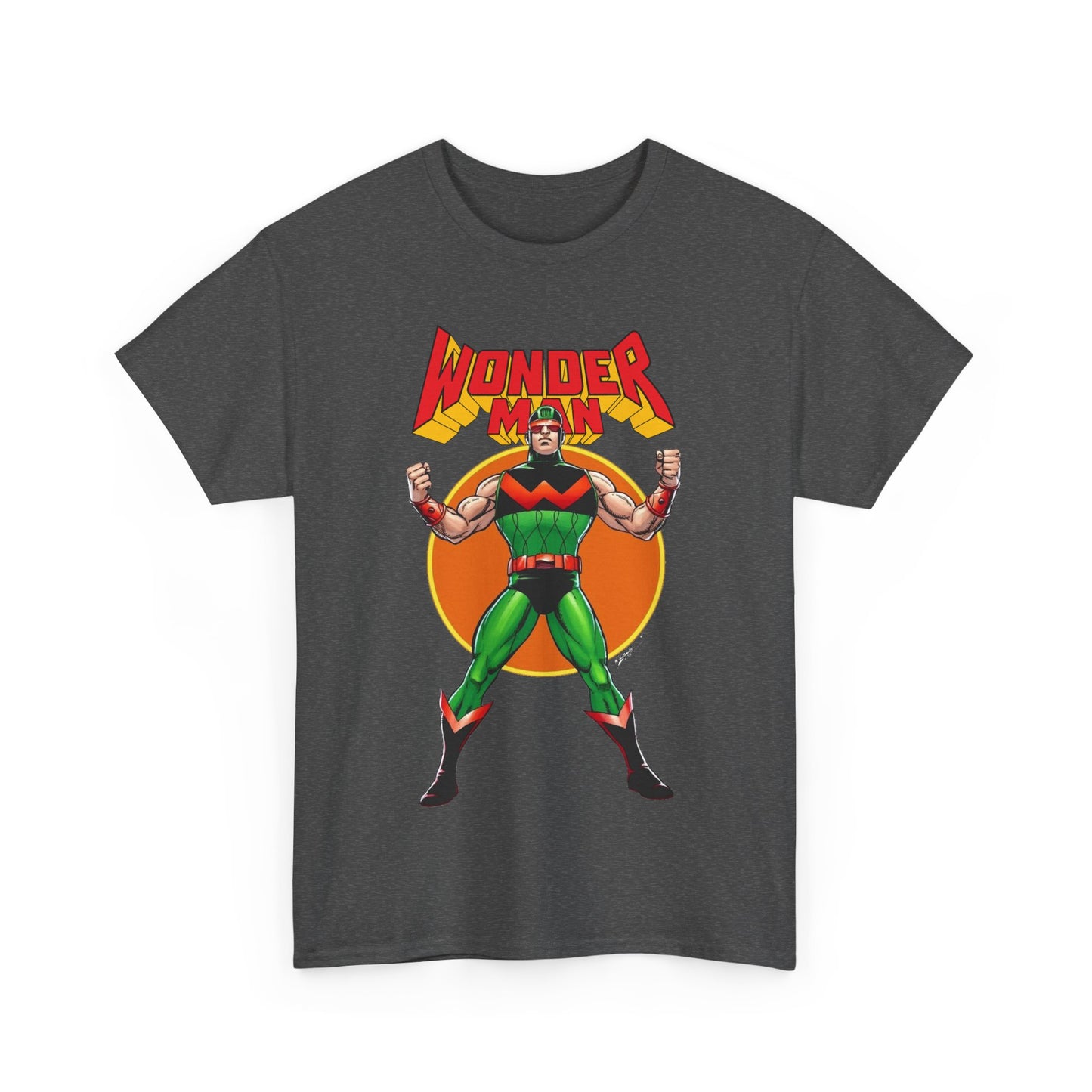 Wonder Man T-Shirt - Classic George Perez Art - Simon Williams, Avengers Member - Popular Marvel Comics Character