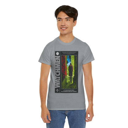 Watchmen Ad T-Shirt - Dave Gibbons Art - Rorschach - DC Comics