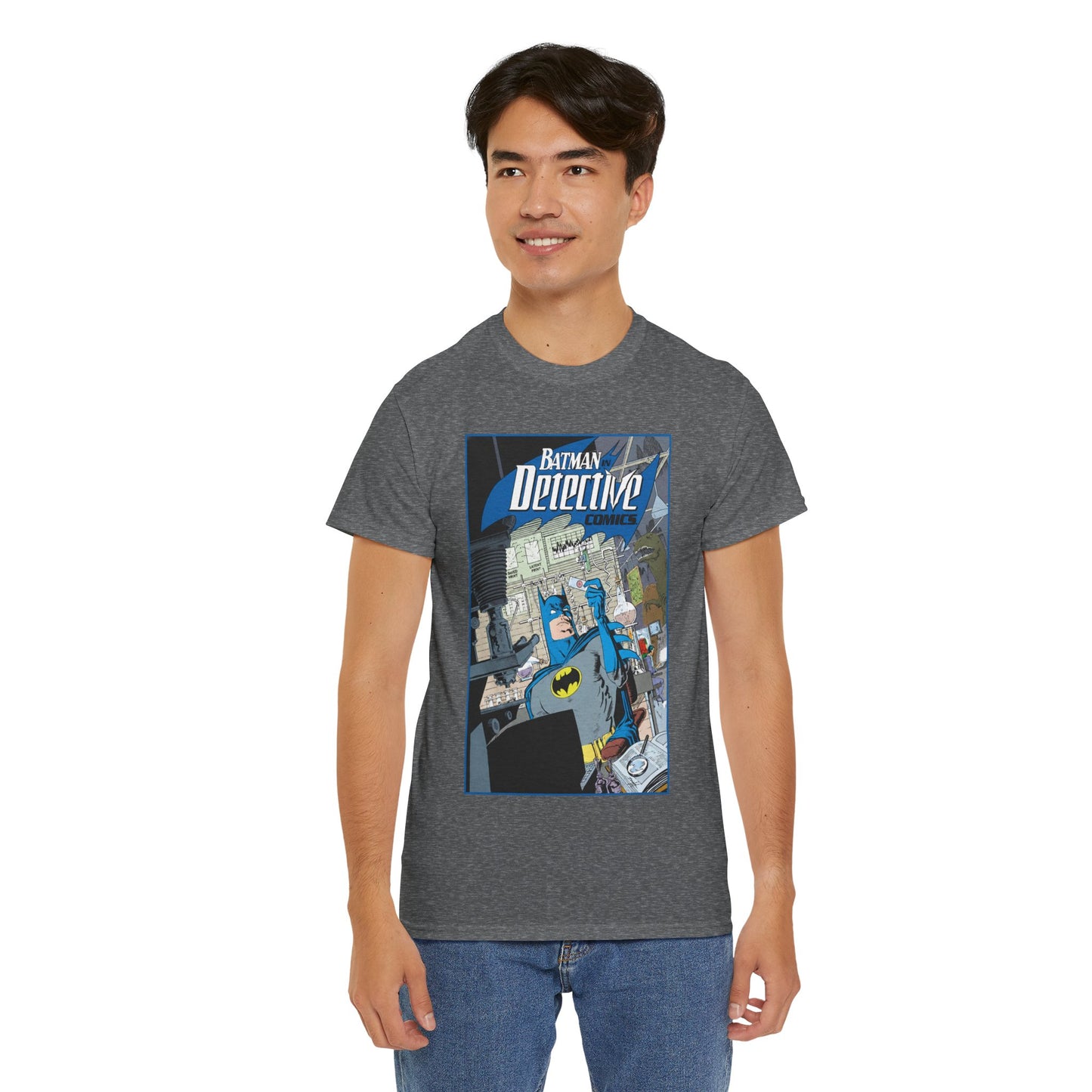 Detective Comics #619 T-Shirt - Norm Breyfogle Art - Batman in His Lab - DC Comics