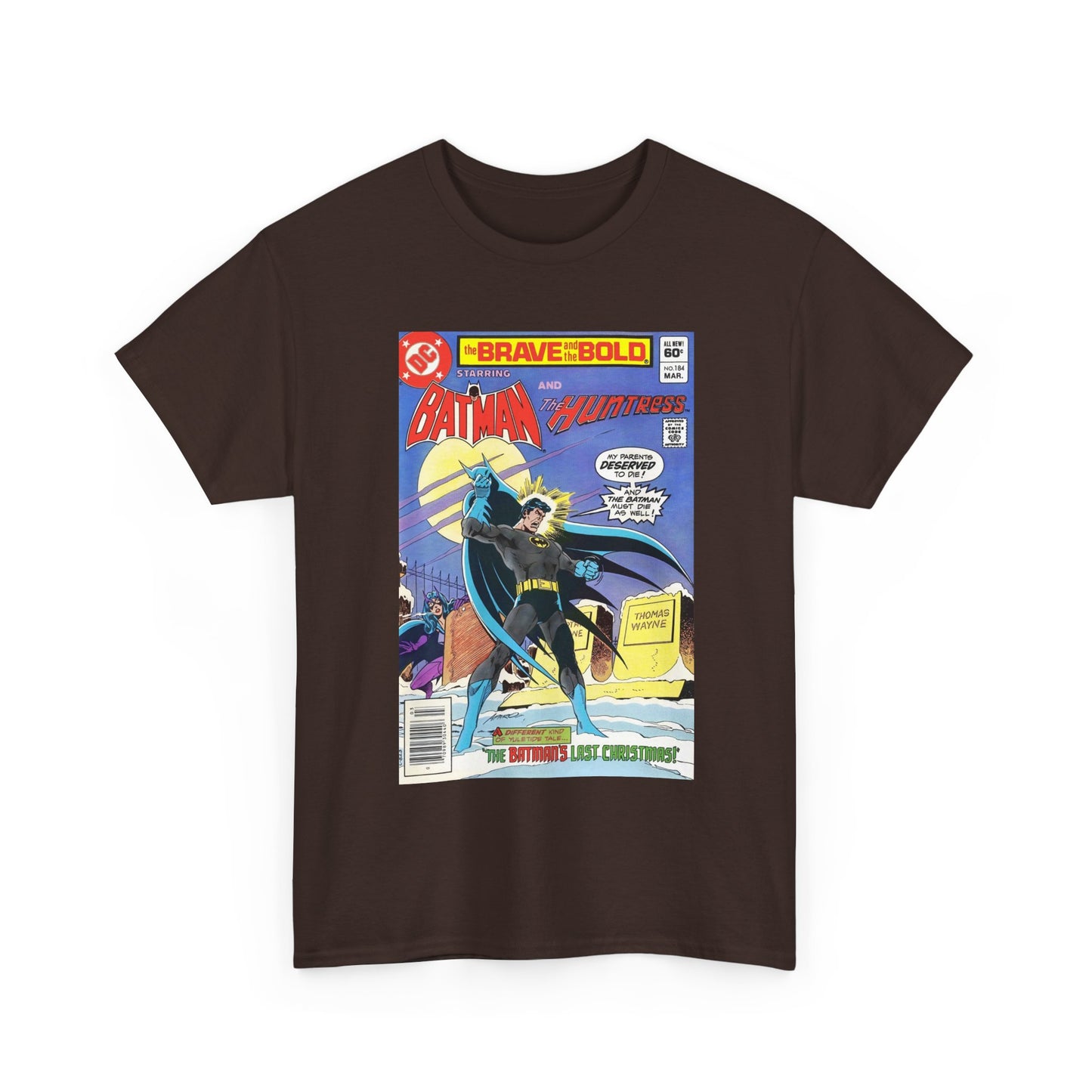 Brave & the Bold #184 T-Shirt - Batman & Earth-2 Huntress - DC Comics