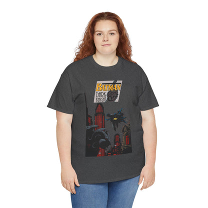Batman: Dark Knight, Dark City T-Shirt - Mike Mignola Art - Gotham City, Bruce Wayne - 1990s Cover Art - DC Comics