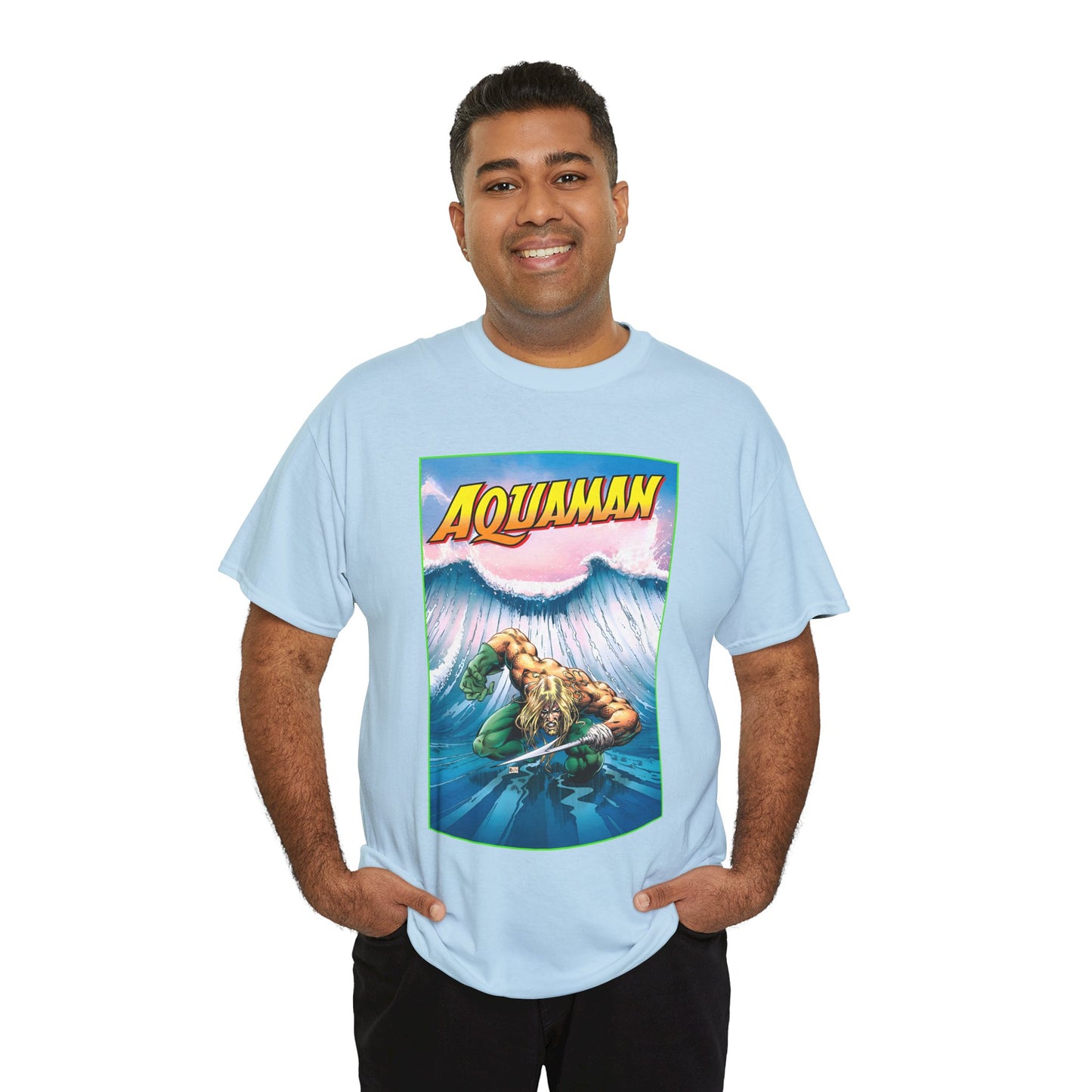 Aquaman T-Shirt - Justice League Member & Leader - Arthur Curry - Atlantis - DC Comics