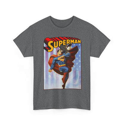 Superman With Eagle T-Shirt - Ariel Olivetti Art - DC Comics