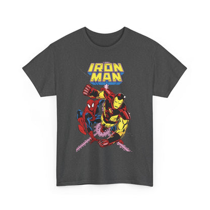 Iron-Man & Spider-Man T-Shirt - Butch Guice Art - Marvel Comics