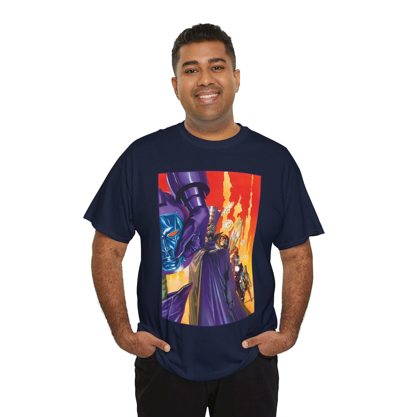 Kang the Conqueror T-Shirt - Nathaniel Richards, Rama-Tut, Immortus, Scarlet Centurion, Iron Lad - Avengers Villain - Marvel Comics