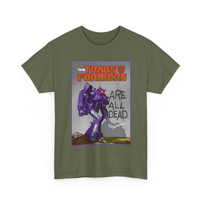 Transformers T-Shirt - "Are All Dead" - Marvel Comics