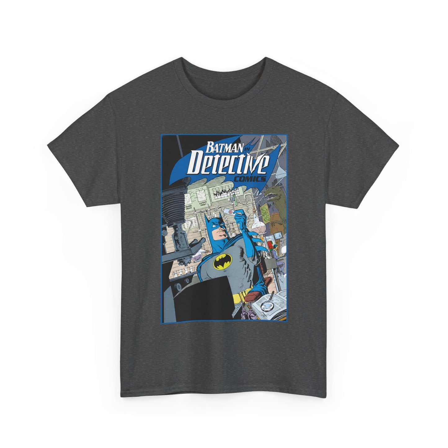 Detective Comics #619 T-Shirt - Norm Breyfogle Art - Batman in His Lab - DC Comics