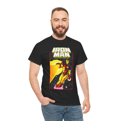 Iron Man T-Shirt - John Romita Jr Art - Cover to Issue #256 - Tony Stark in Space - Marvel Comics