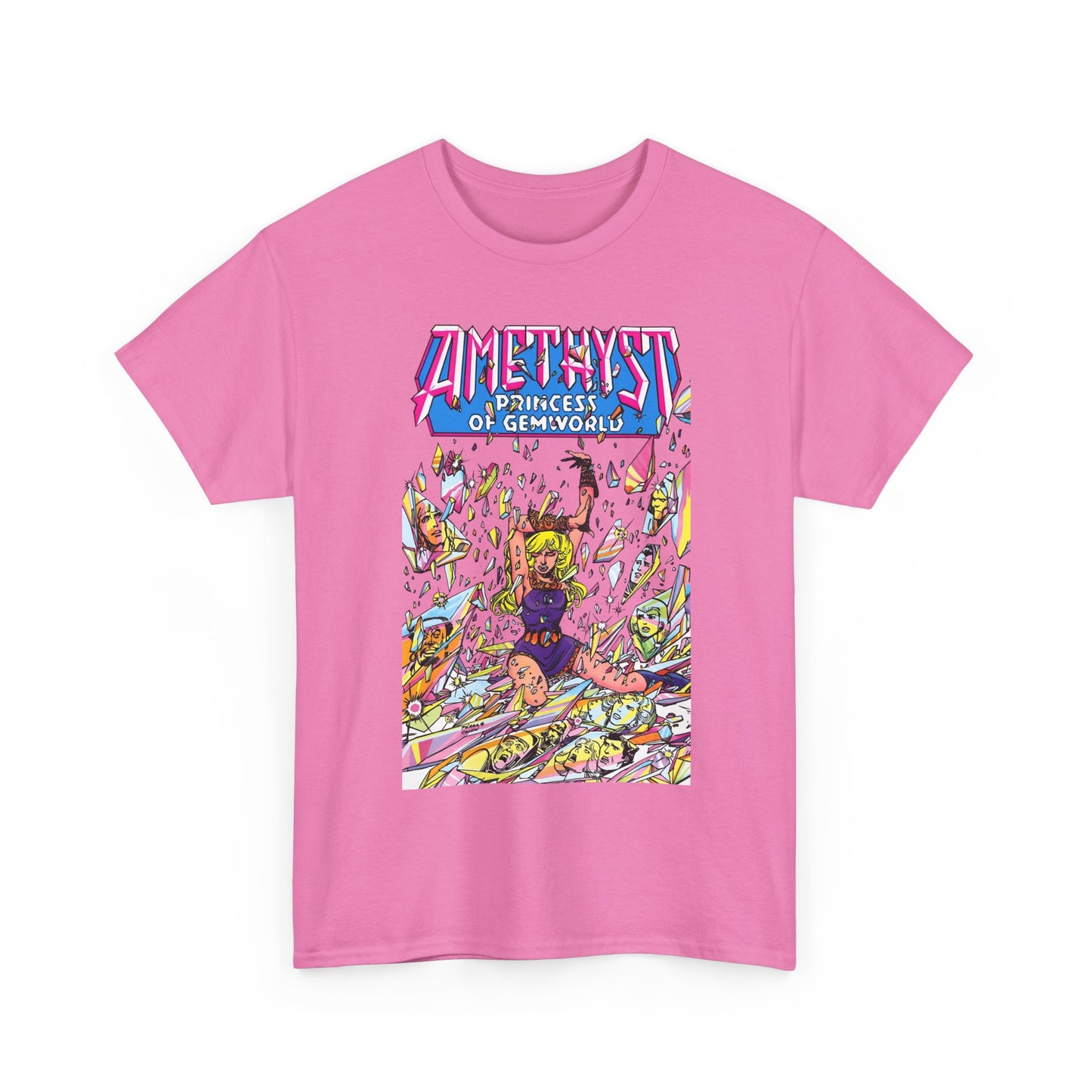 Amethyst Princess of Gemworld T-Shirt - George Perez Art - Lord Topaz, Dark Opal, Granch, Citrina - DC Comics