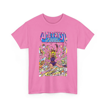 Amethyst Princess of Gemworld T-Shirt - George Perez Art - Lord Topaz, Dark Opal, Granch, Citrina - DC Comics