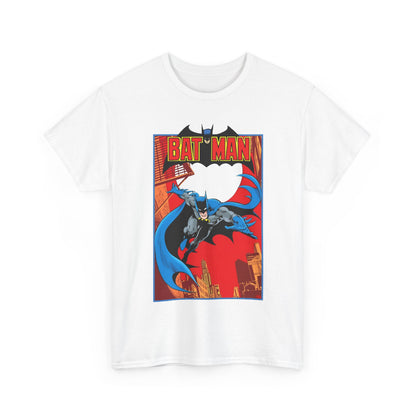 Batman T-Shirt - Jim Aparo Art - Untold Tales Cover - DC Comics Bronze Age - Batman Flying in Front of the Moon - Caped Crusader, Gotham City