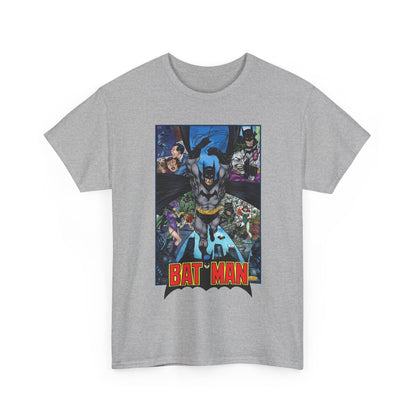 Batman T-Shirt - John Byrne Art - Joker, Catwoman, Poison Ivy - Caped Crusader - DC Comics