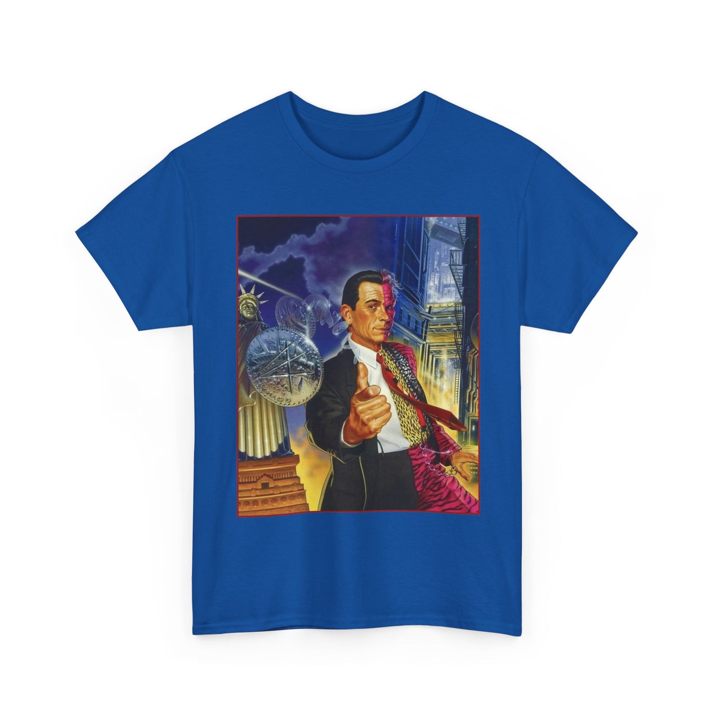 Two-Face T-Shirt - 90s Batman Movie Art - DC Comics
