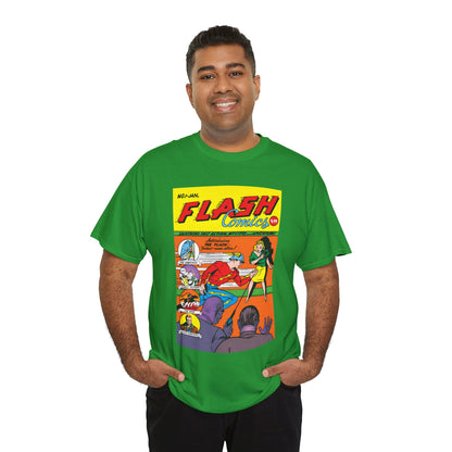 Flash Comics #1 T-Shirt - Jay Garrick, Golden Age Flash - JSA Member - DC Comics