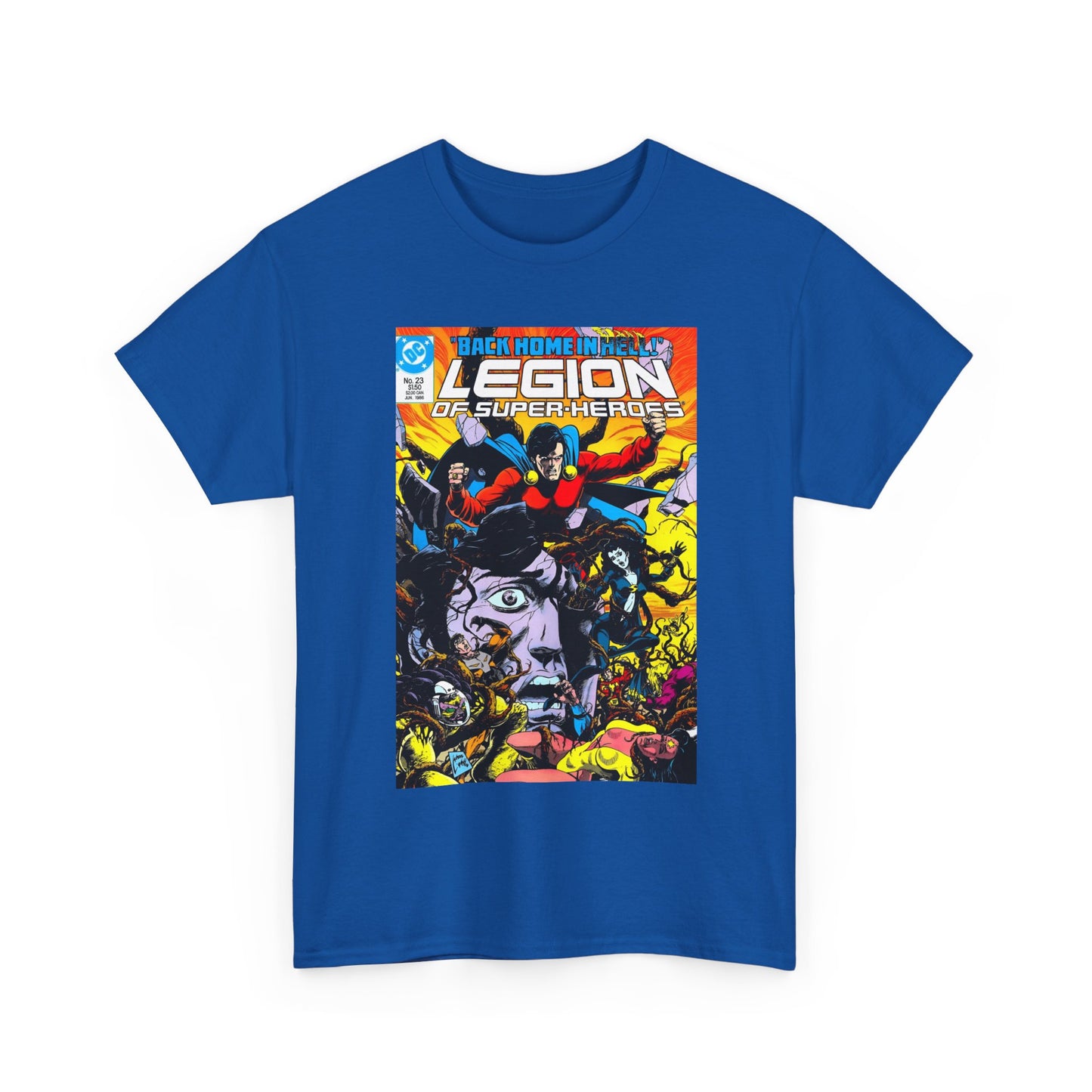 Legion of Super-Heroes #23 T-Shirt - Steve Lightle Art - DC Comics