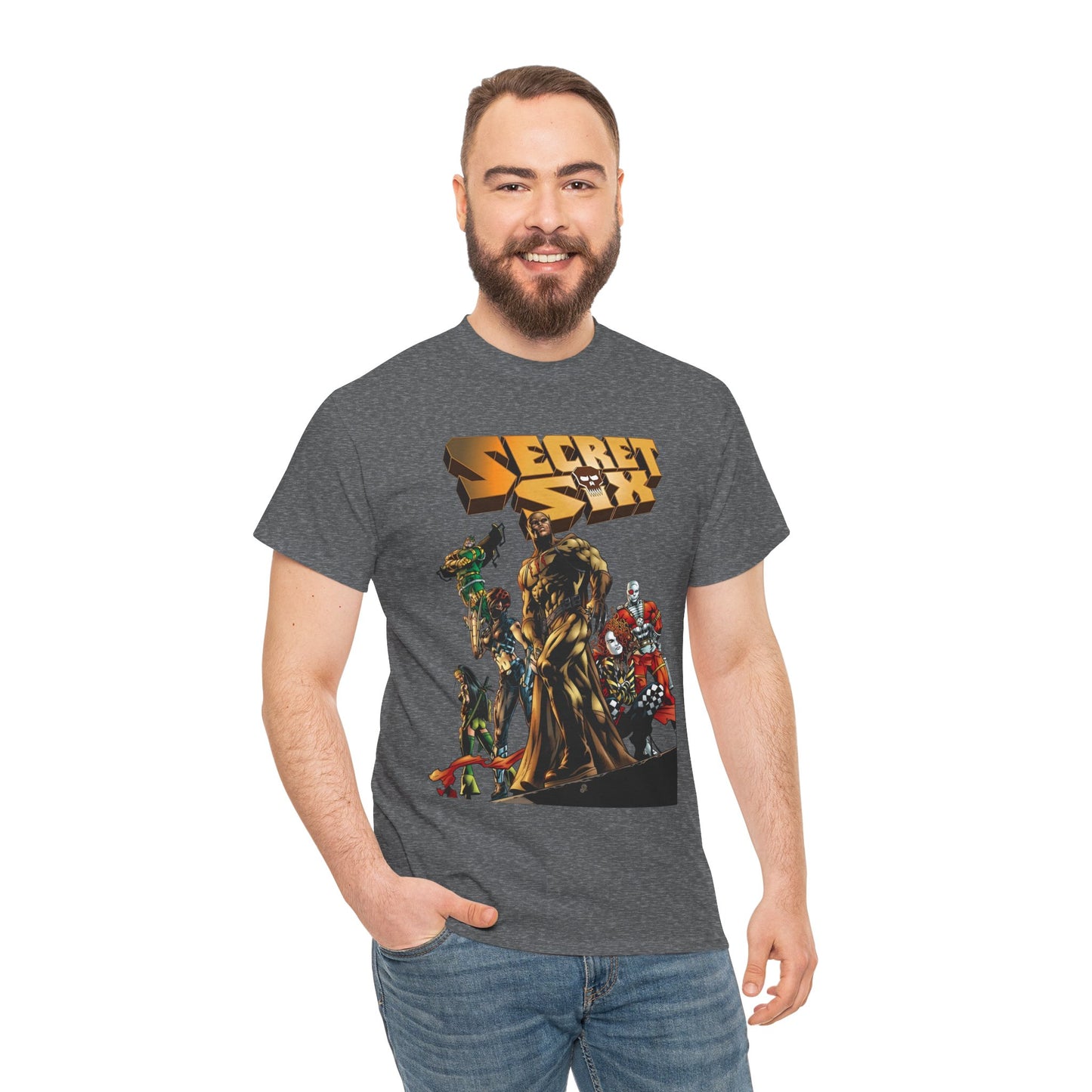 Secret Six T-Shirt - Gail Simoine Series - Catman, Ragdoll, Deadshot - DC Comics