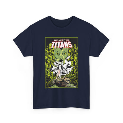 Raven T-Shirt - George Perez Art - New Teen Titans - Versus Phobia - White Raven Costume - DC Comics