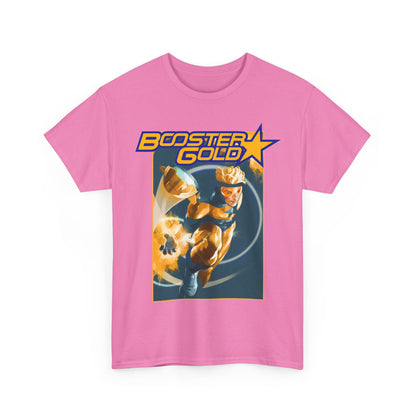 Booster Gold T-Shirt - Don Aguillo Art - Justice League: The Omega Act - DC Comics