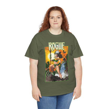 Rogue T-Shirt - Jim Lee Art - X-Men Mutant Member & Leader - Savage Land - 1990s Story - Marvel Comics