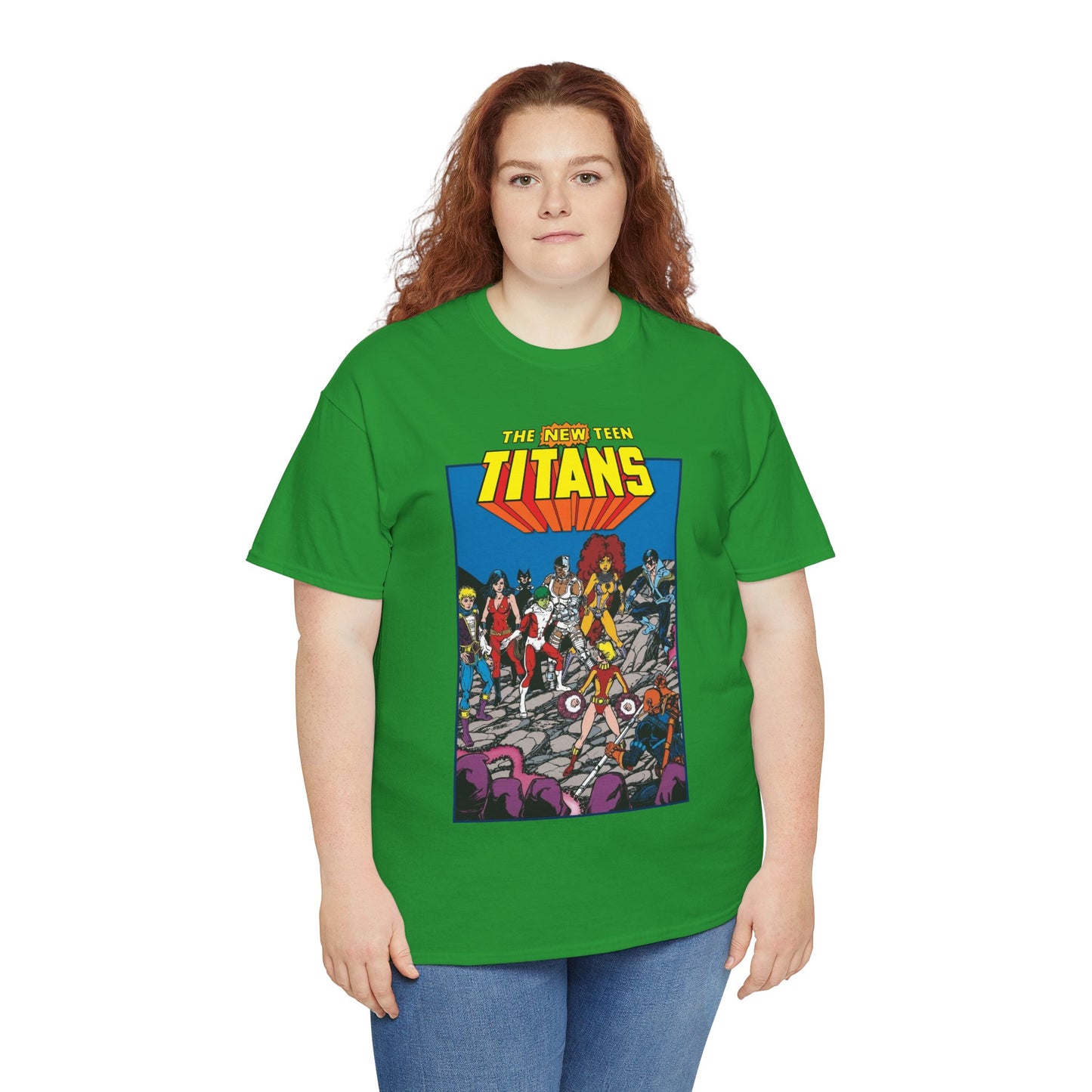 New Teen Titans T-Shirt - George Perez Art - Judas Contract - Tales of the Teen Titans Annual #3 Cover Art - DC Comics