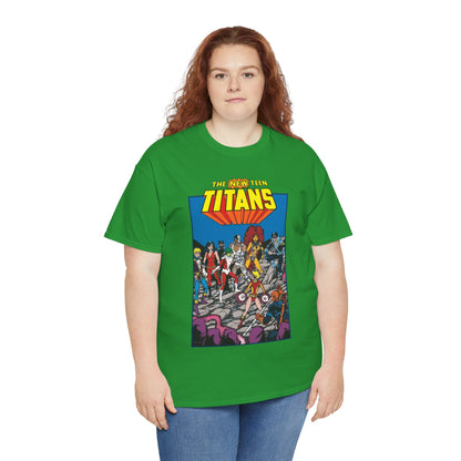New Teen Titans T-Shirt - George Perez Art - Judas Contract - Tales of the Teen Titans Annual #3 Cover Art - DC Comics