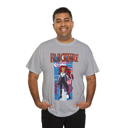 Blackfire T-Shirt - George Perez Art - New Teen Titans Enemy, Starfire's Evil Sister - From Tamaran - DC Comics