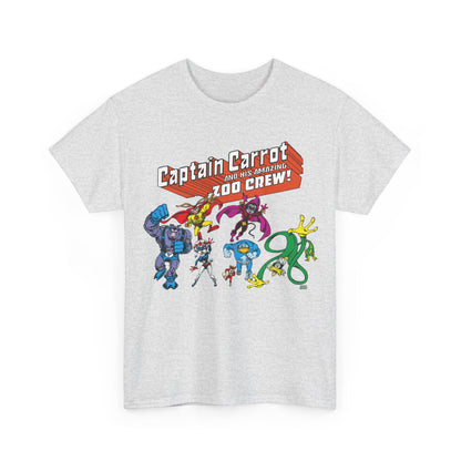Captain Carrot & the Zoo Crew T-Shirt - 1980s Funny Animal Comic Series - DC Comics