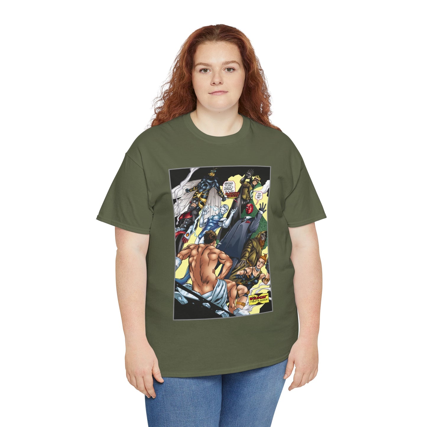 Wildcat/Injustice Society T-Shirt