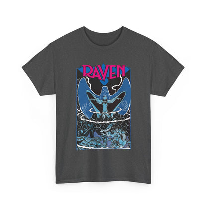 Raven T-Shirt - George Perez Art - New Teen Titans, Trigon - DC Comics