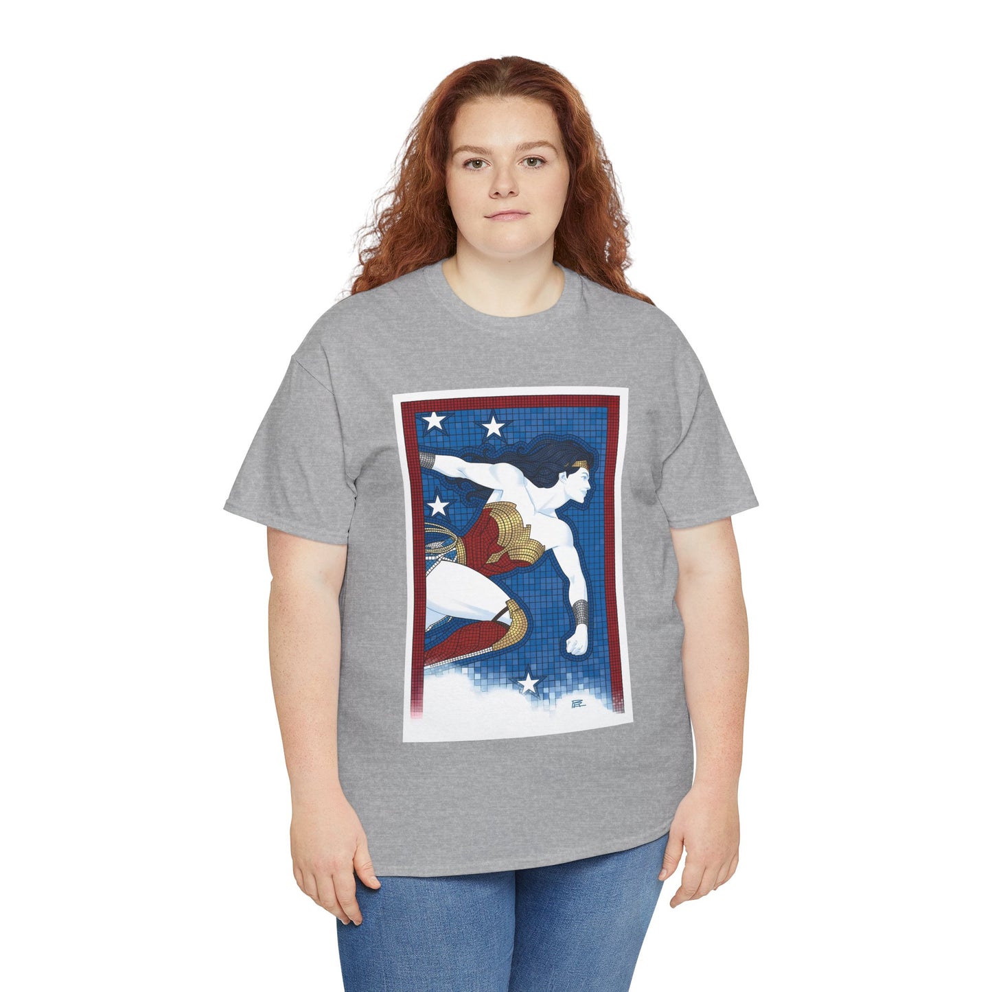 Wonder Woman T-Shirt - Julian Totino Tedesco Art - #4 Variant Cover Mosaic - DC Comics