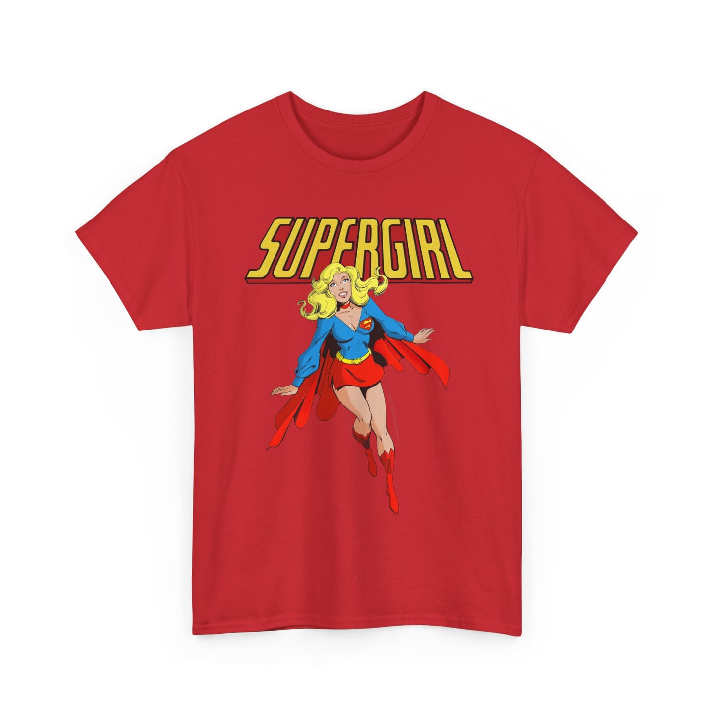 Supergirl T-Shirt - John Byrne Art - Kara, Maid of Might - 2026 Movie with Milly Alcock - DC Comics
