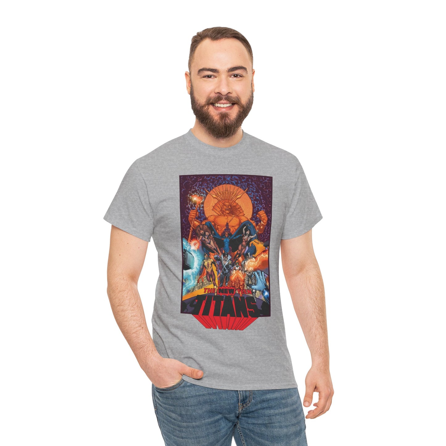 New Teen Titans T-Shirt - George Perez Art - Trigon's Titans - Raven - DC Comics