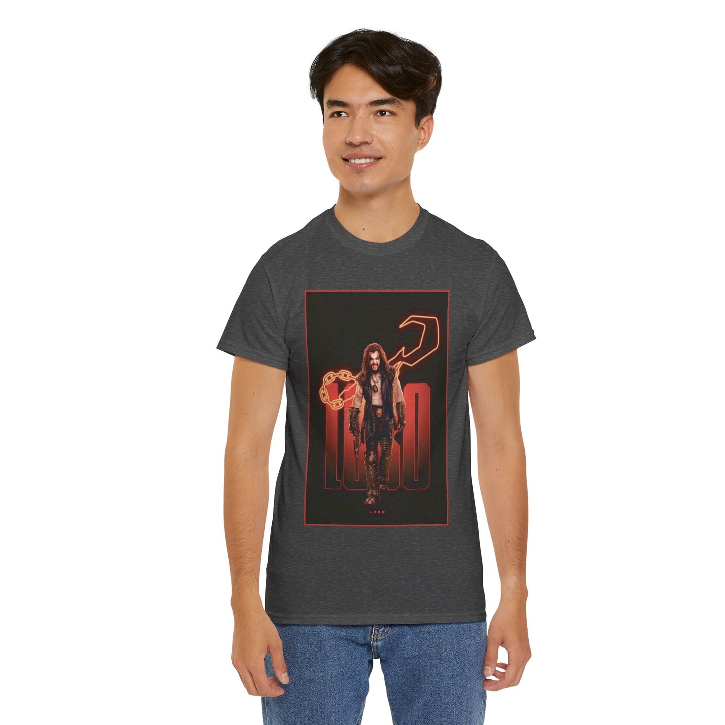 Lobo T-Shirt - Jason Momoa - New 2026 Supergirl Movie - From the James Gunn DCU - DC Comics
