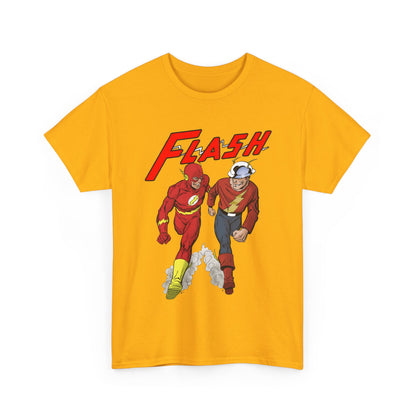 Flash T-Shirt - John Byrne - Barry Allen, Jay Garrick - Golden Age, Silver Age - DC Comics