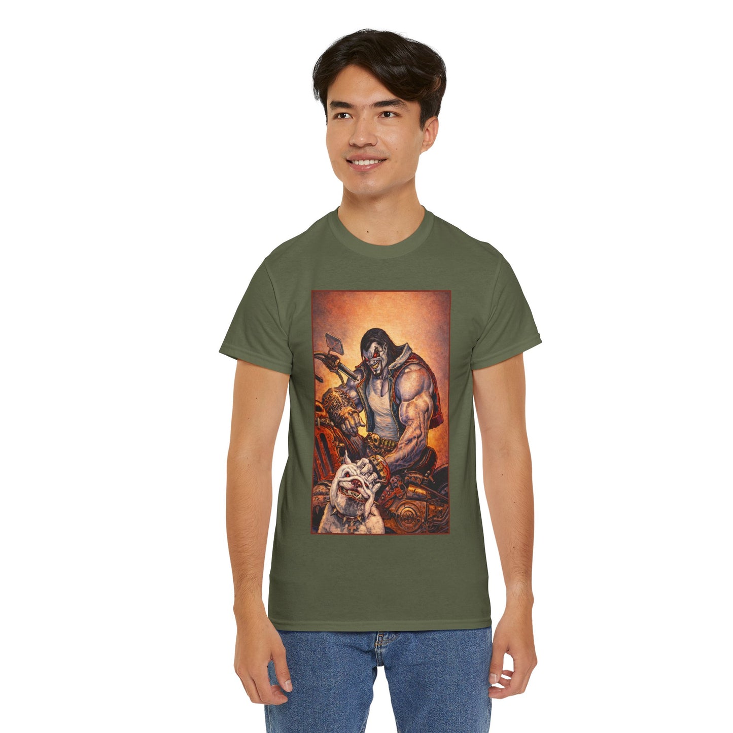 Lobo T-Shirt - Doug Mahnke Art - The Main Man - DC Comics