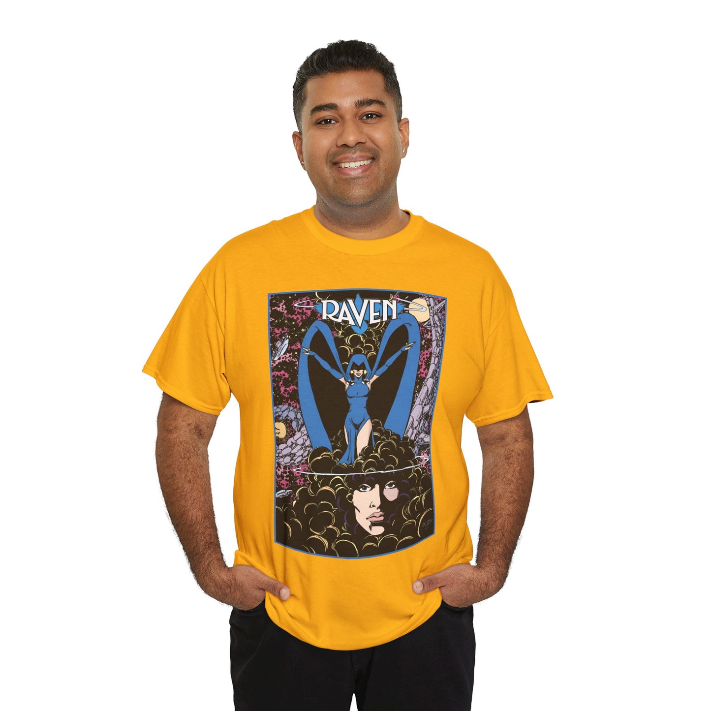 Raven T-Shirt - New Teen Titans - George Perez Art - Trigon, Azarath - DC Comics