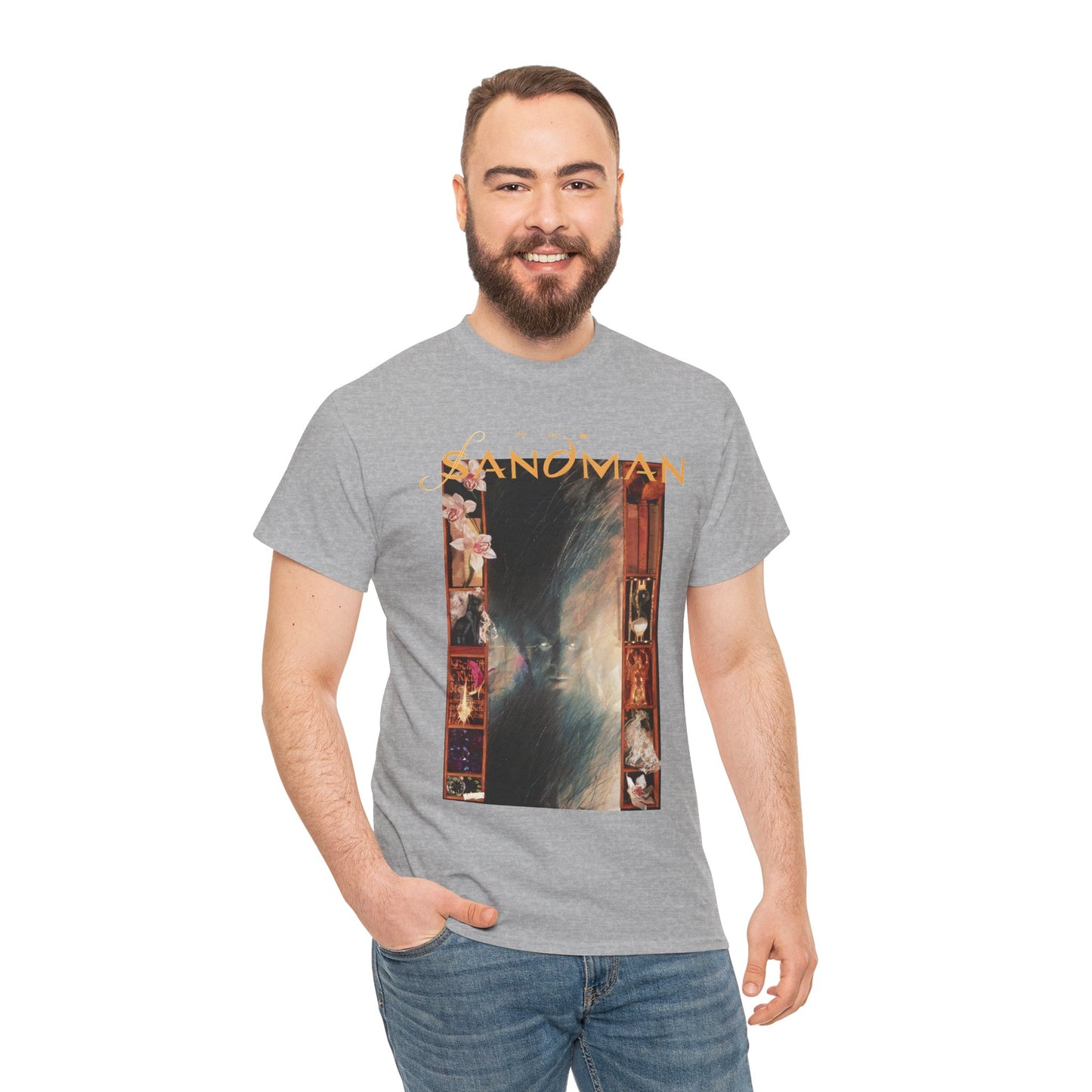 Sandman T-Shirt - Dave McKean Art - Morpheus, Dream of the Endless - #1 Cover Art - DC/Vertigo Comics