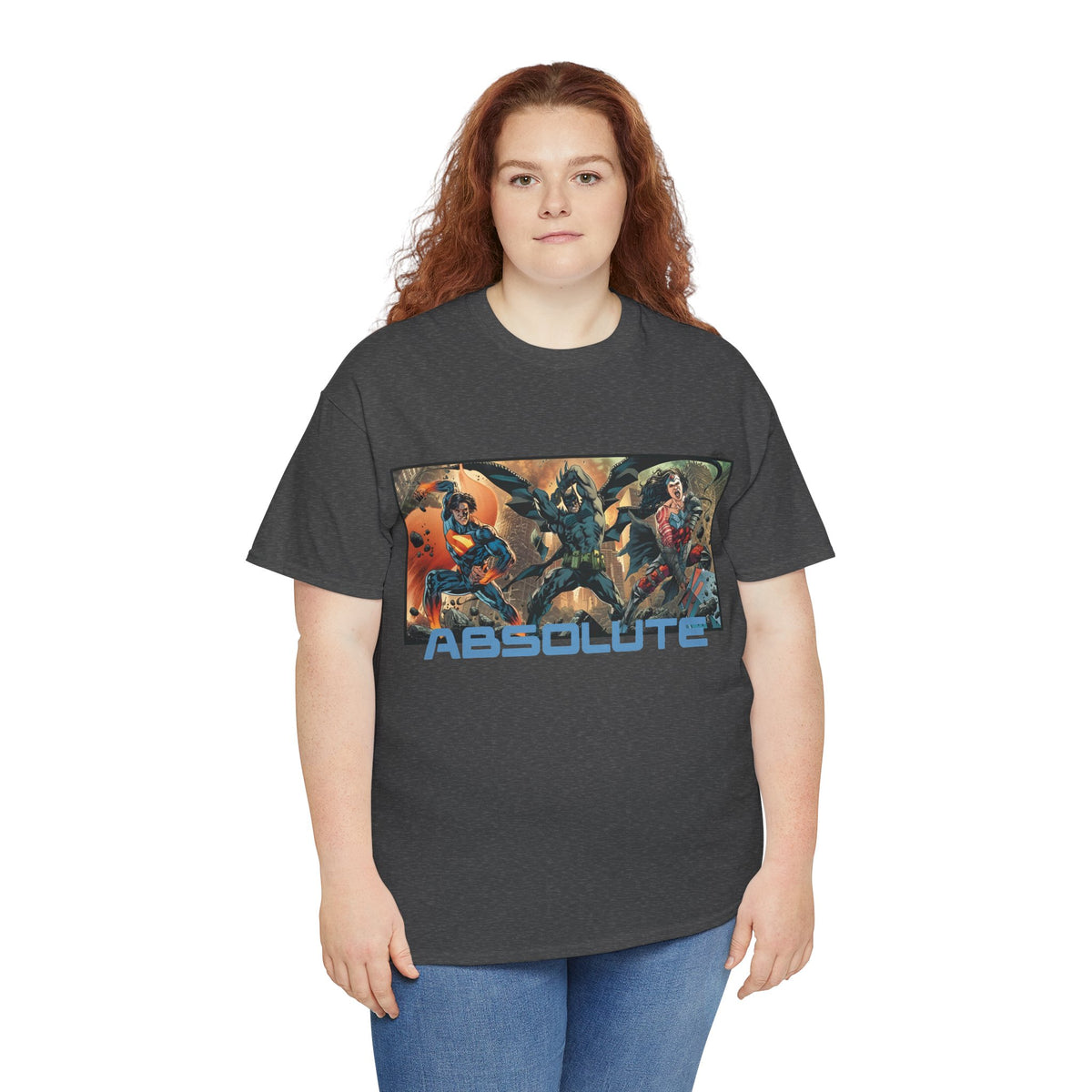 Absolute Trinity T-Shirt - Bryan Hitch Art - Batman, Superman, Wonder Woman - DC Comics