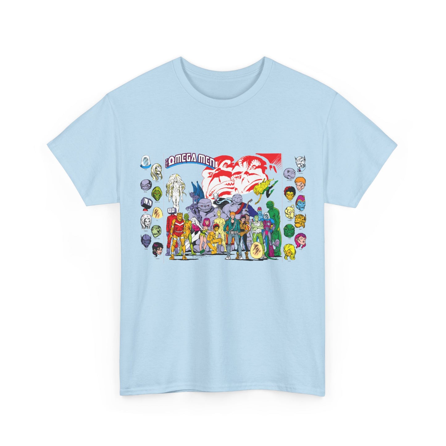 Omega Men T-Shirt - Shawn McManus Art - Who's Who Entry - DC Comics