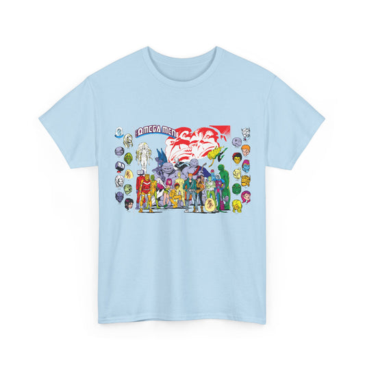 Omega Men T-Shirt - Shawn McManus Art - Who's Who Entry - DC Comics