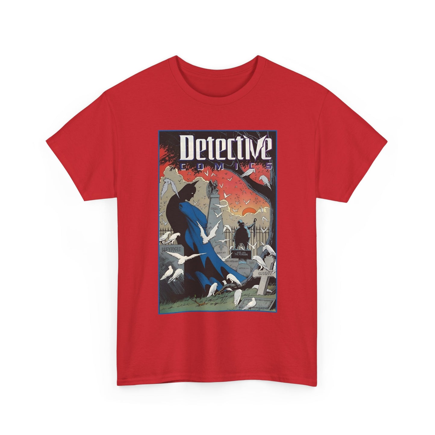 Detective Comics T-Shirt - Norm Breyfogle Art - Batman, Penguin - DC Comics