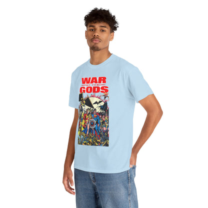 War of the Gods T-Shirt - George Perez Art - Wonder Woman Story - Superman, Captain Marvel, Hawkman, Firestorm, Dr Fate, Troia, Lobo, Batman - DC Comics